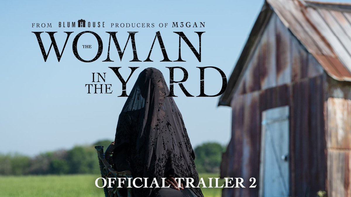 New trailer for ‘WOMAN IN THE YARD’, starring Danielle Deadwyler. The horror film follows a woman in black who appears on a family's front lawn. No one knows where she came from, what she wants, or when she will leave. In theaters on March 28.