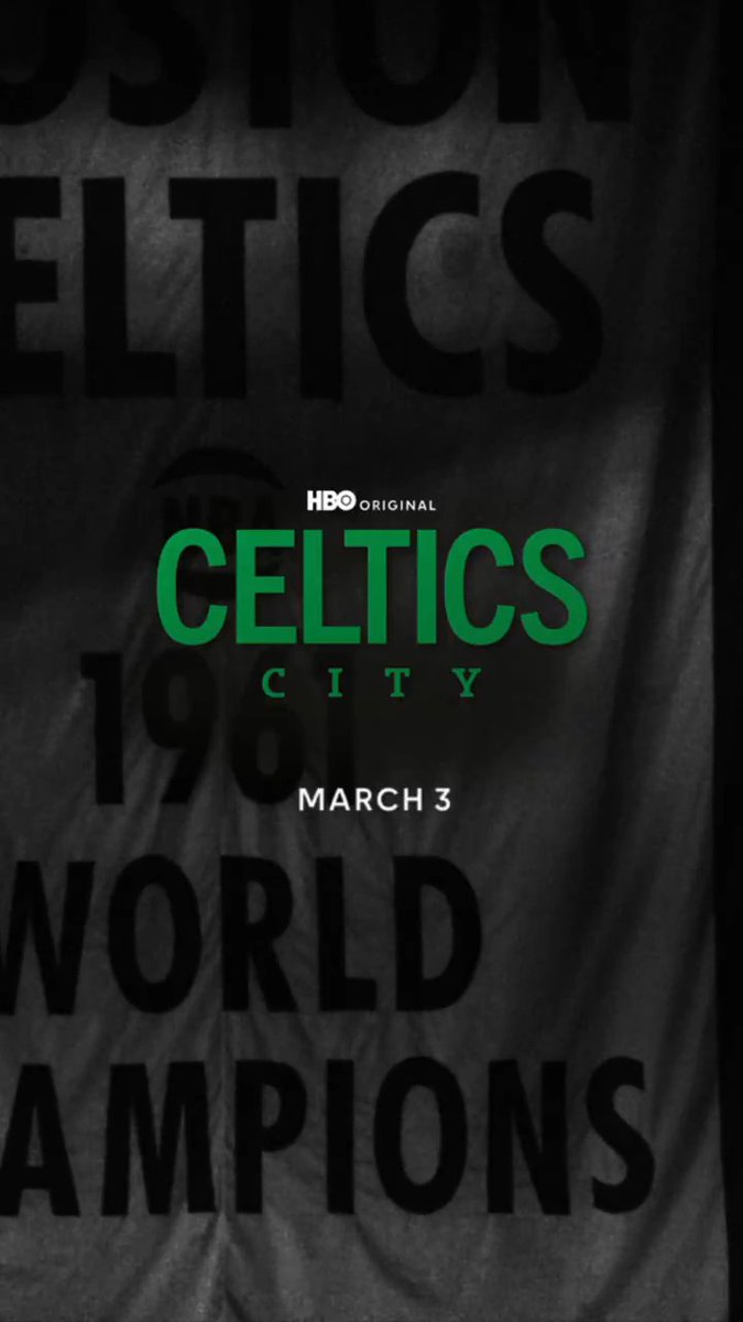“Celtic pride. That’s what it’s all about.” Episode 1 of #CelticsCity drops tonight! You can watch on HBO and @StreamonMax.