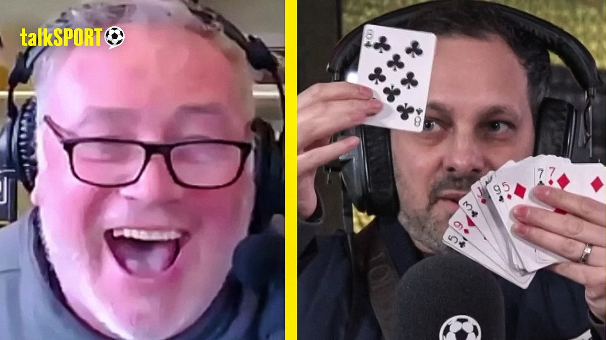 "That's inexplicable!" Ally McCoist and Jeff Stelling were taken aback by Steven Frayne's magic in the studio this morning 🪄