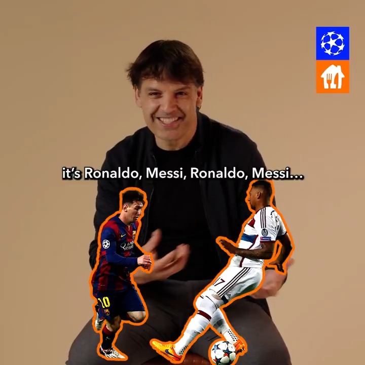 Best goal of the 2010s? 🤔 Fernando Morientes plays UCL Decades 👇 Just Eat Takeaway.com | #MatchdayMenu