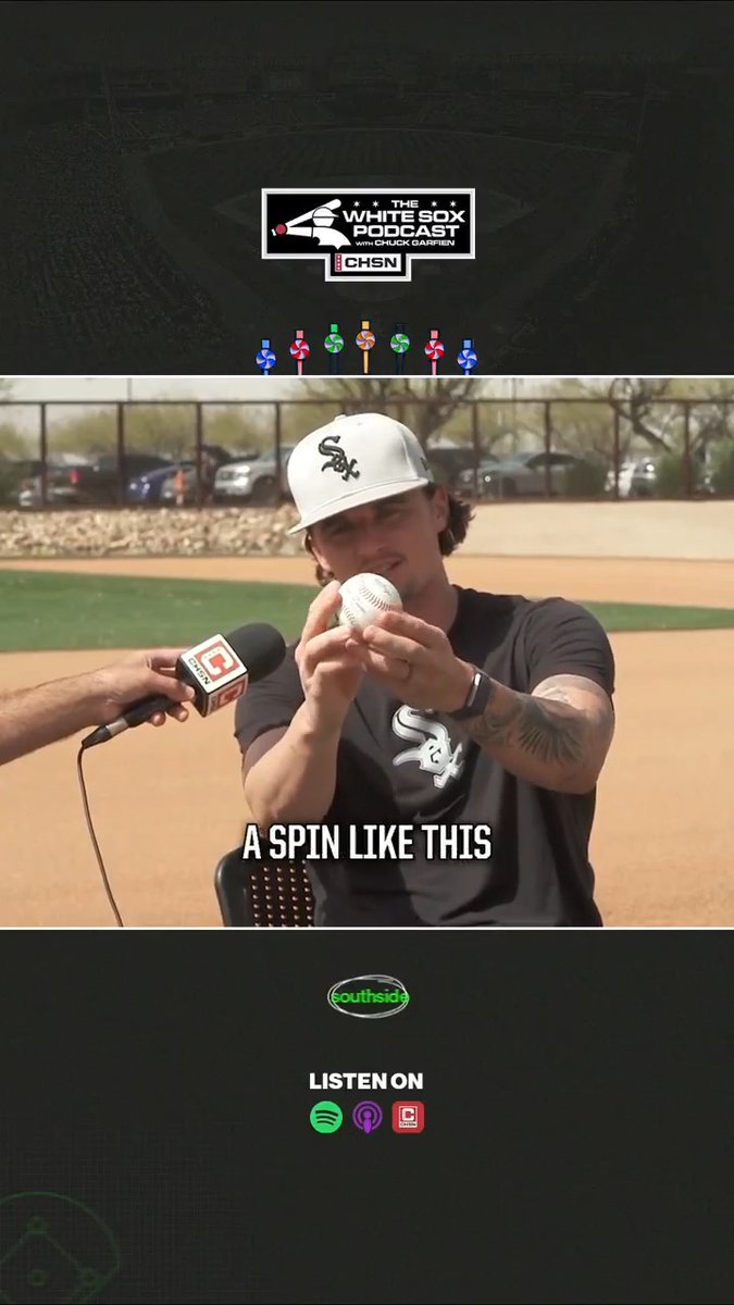 This one is for the baseball nerds. White Sox right-hander Davis Martin breaks down how he throws his “kick change”. #TheWhiteSoxPodcast | Chuck Garfien