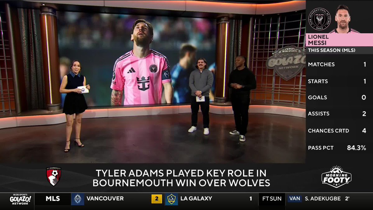 "It's very disappointing to see 'load management' in week TWO of the MLS season." 😬 Tom Bogert & Michael Lahoud discuss Lionel Messi not traveling to play the Houston Dynamo for Inter Miami 👀