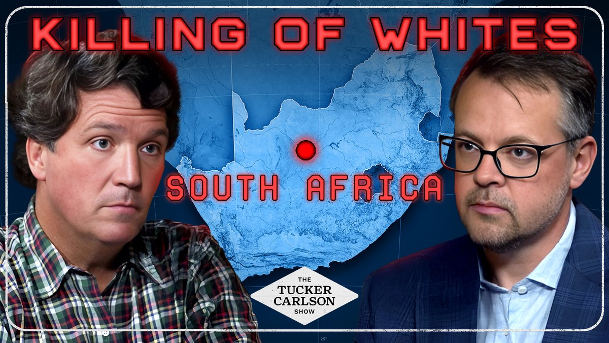 South Africa is what happens when you take DEI seriously, which is why the western media pretend it’s not happening. Ernst Roets on what’s going on there right now. (0:00) South Africa Is Falling Apart (4:03) The True Story of Nelson Mandela (8:50) Perfect Example of the Failures of Communism (12:34) The Killing of Whites in South Africa (16:36) How Corporate Media Tries to Hide This (23:01) The West’s Role in the Destruction of South Africa (26:02) The Origins of the Afrikaner People (33:40) Europe’s Propaganda War and Concentration Camps (41:10) Why Does the West Hate Whites So Much? (52:53) Elon Musk’s Willingness to Speak Out (55:33) Trump’s Attempt to Help South Africa (1:03:35) The Afrikaner’s Plan to Fix Their Country (1:17:34) Why Roets Is Facing Treason Charges (1:26:44) Racist Mob Rule (1:31:09) Why Doesn’t the South African Government Want Peace? (1:37:43) Why Roets Refuses to Leave South Africa Includes paid partnerships.