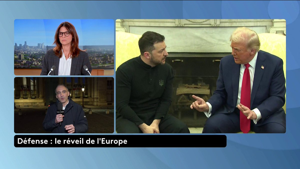 🔴🗣️ "Donald Trump nous marche dessus parce qu'il pense que nous sommes consubstantiellement faibles". Raphael Glucksmann (Place Publique) appelle à un sursaut de l'Europe face aux prises de position des États-Unis.
