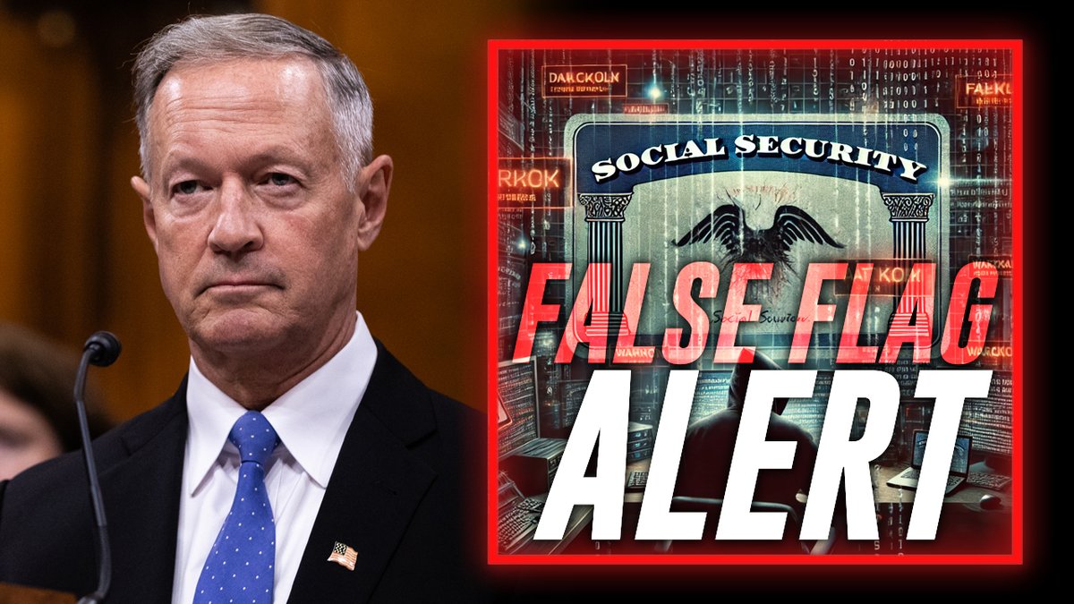 🚨ECONOMIC FALSE FLAG ALERT!!!🚨 Deep State Operative O'Malley Is Now Predicting That Elon Musk's DOGE May Cause A 'Social Security System Collapse In The Next 30 To 90 Days' The Globalists & Their Democrat Party Puppets Know That DOGE's Discovery Of Trillions Of Dollars Of Theft Will Completely Destroy Their Criminal System, And Alex Jones Warns Their Only Move Left Is To Launch A Cyberattack False Flag Against The Social Security System And Blame Trump & Musk This Report Is An EMERGENCY TRANSMISSION! Please WATCH/SHARE To Stop Their Evil Plans! » WATCH/SHARE THE LIVE X STREAM HERE: