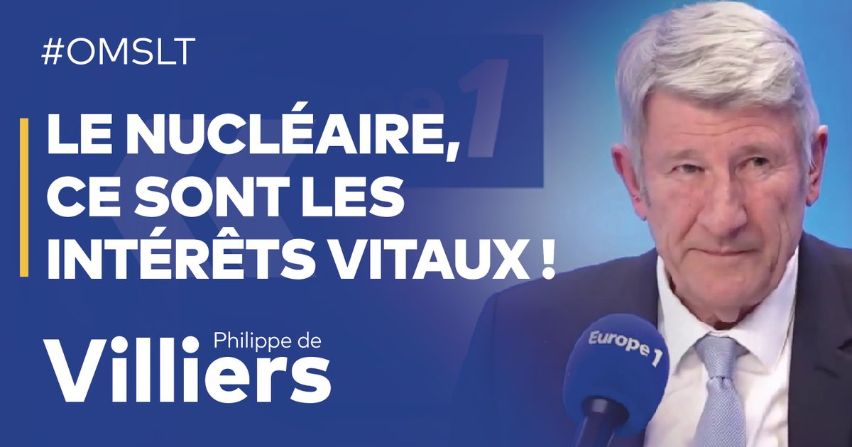 🎙Quand Emmanuel #Macron en est à expliquer que nous allons partager le bouton nucléaire avec les pays voisins de la France, il ignore ce qu’a dit le général de Gaulle : "Le nucléaire, ce sont les intérêts vitaux !" 🔗Emission complète : #OMSLT #TPMP #Europe1