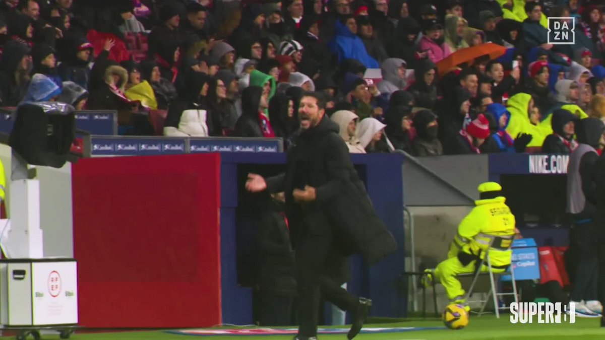 Cómo vive los partidos Simeone >>>