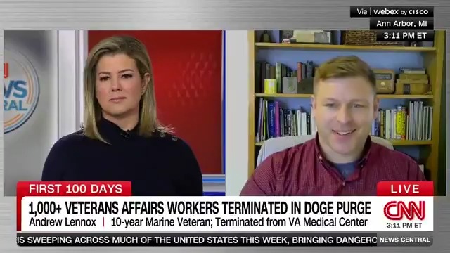 I am thrilled to announce Andrew Lennox as my guest for the President's speech. Andrew is a Michigan veteran employed by the VA in Ann Arbor who was recently fired by DOGE and Elon Musk.