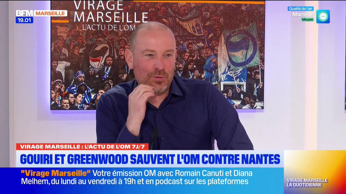 « J’ai passé 65 minutes à commenter le match et à énumérer les joueurs qui apporteraient quelque chose sur le banc » le retour très cash de Florent Germain sur OM-Nantes avec aussi Johan Oh Jeune sur BFM Marseille Provence