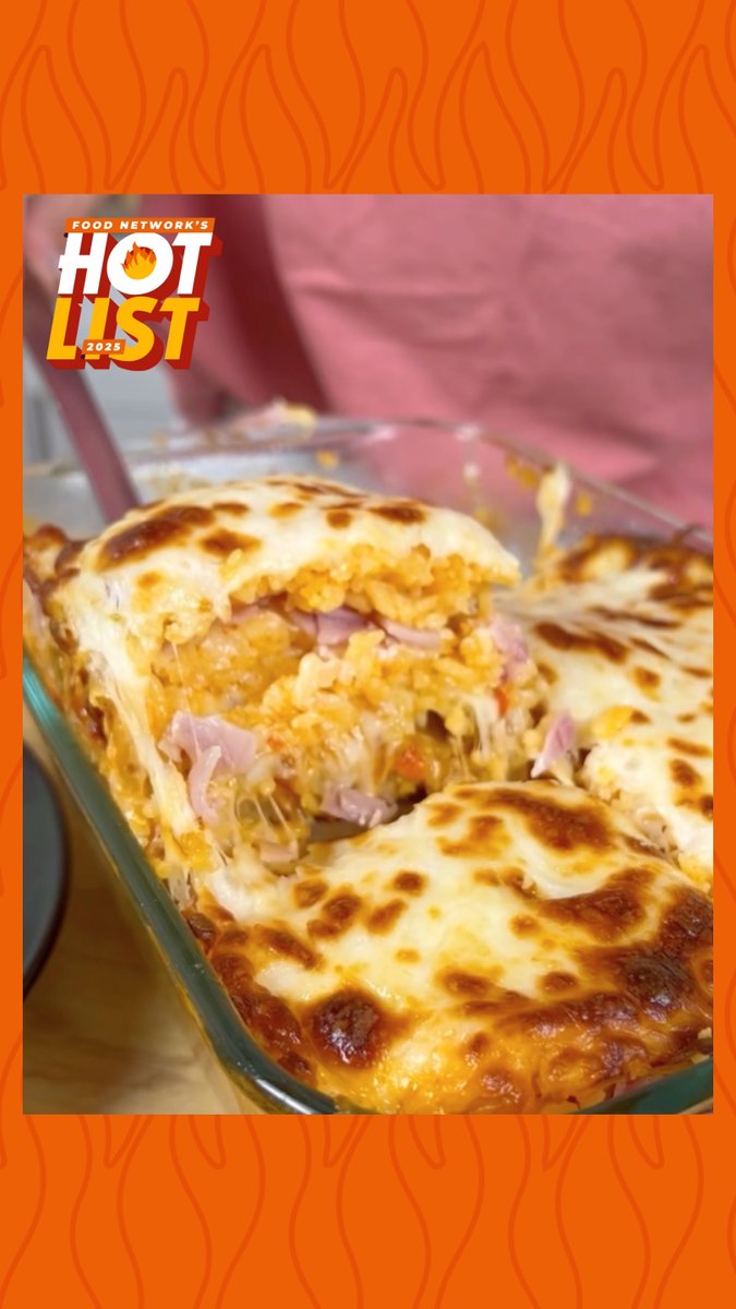 Arroz Imperial is such a beloved and comforting Cuban casserole dish! It's easy to see why this is a favorite of Mika Leon's followers 🤩 #FNHotList