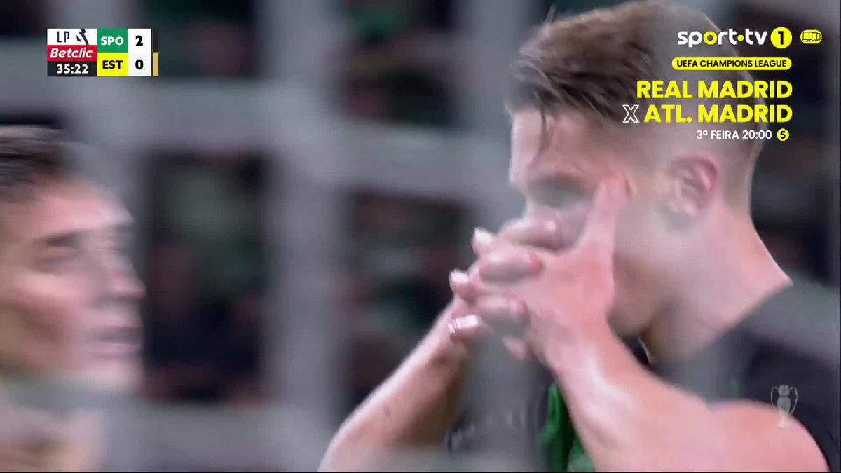 Ninguém para Gyökeres 🤯 #sporttvportugal #LIGAnasporttv #ligaportugalbetclic #sportingcp #estoril #betanolp