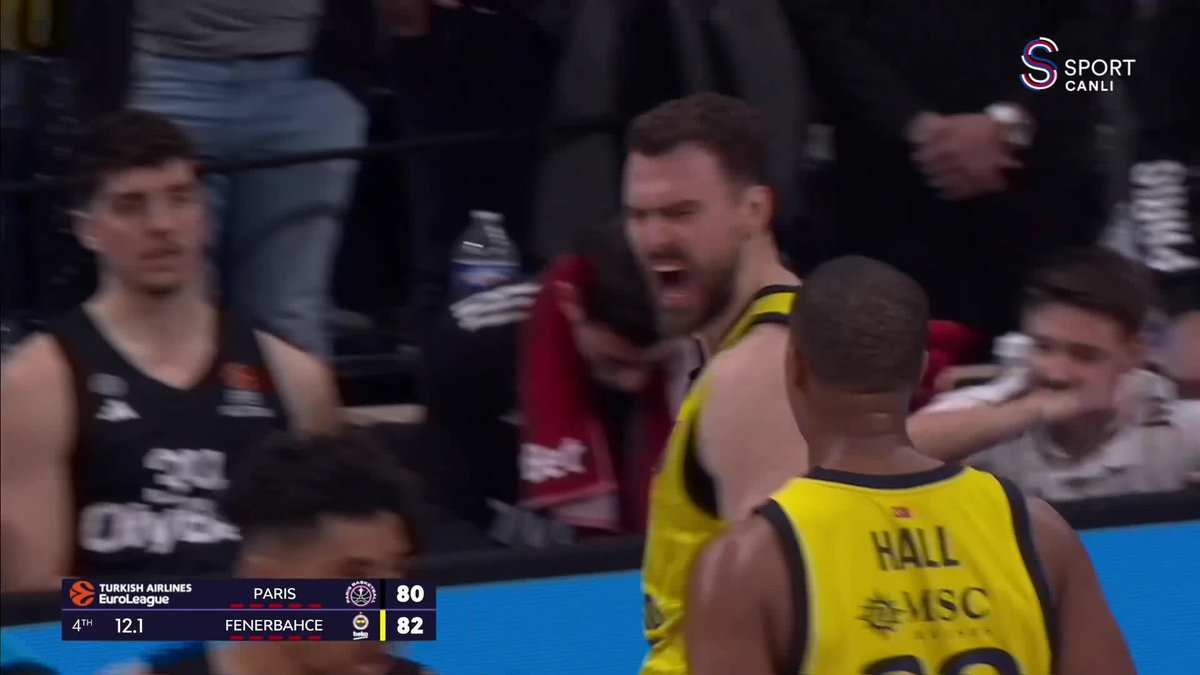 MAÇ SONUCU | Paris Basket 83-87 Fenerbahçe Beko Paris'ten taraftarımızın müthiş desteğiyle galibiyetle dönüyoruz! Tebrikler Fenerbahçe! 💛💙