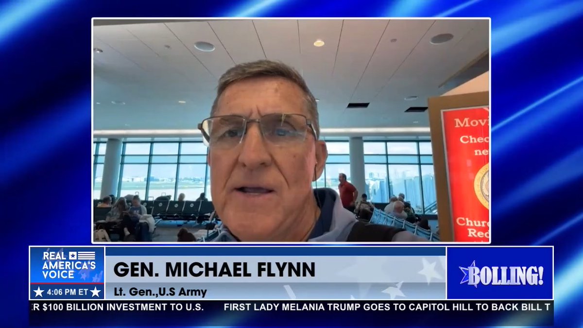 WE ARE IN A DANGEROUS MOMENT IN HISTORY. THE EUROPEANS HAVE TAKEN ADVANTAGE OF THE UNITED STATES OF AMERICA FOR FAR TOO LONG. General Mike Flynn explains for 🇺🇸 ERIC BOLLING 🇺🇸 how Trump is ending the gravy train. “They’ve been ripping us off!” GET RAV ON THE GO 24/7.