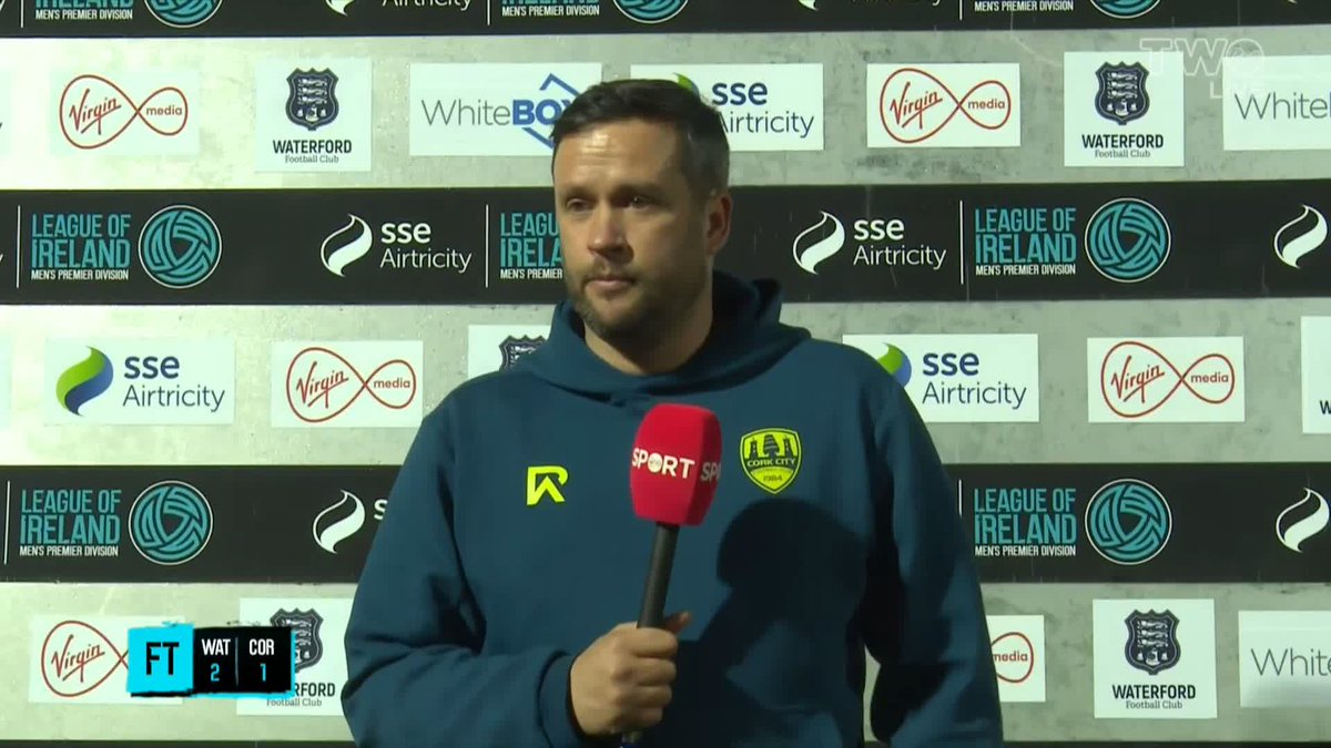 🗨️ "I told Damien I thought he was shocking tonight and what he said back to me was an absolute disgrace." 🗨️ "He said "Well, I think your team were shocking".'" Cork City boss Tim Clancy was not pleased with the officiating tonight. #LOI