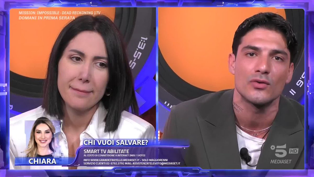 È il momento di un'intervista doppia per i nostri finalisti! #GrandeFratello