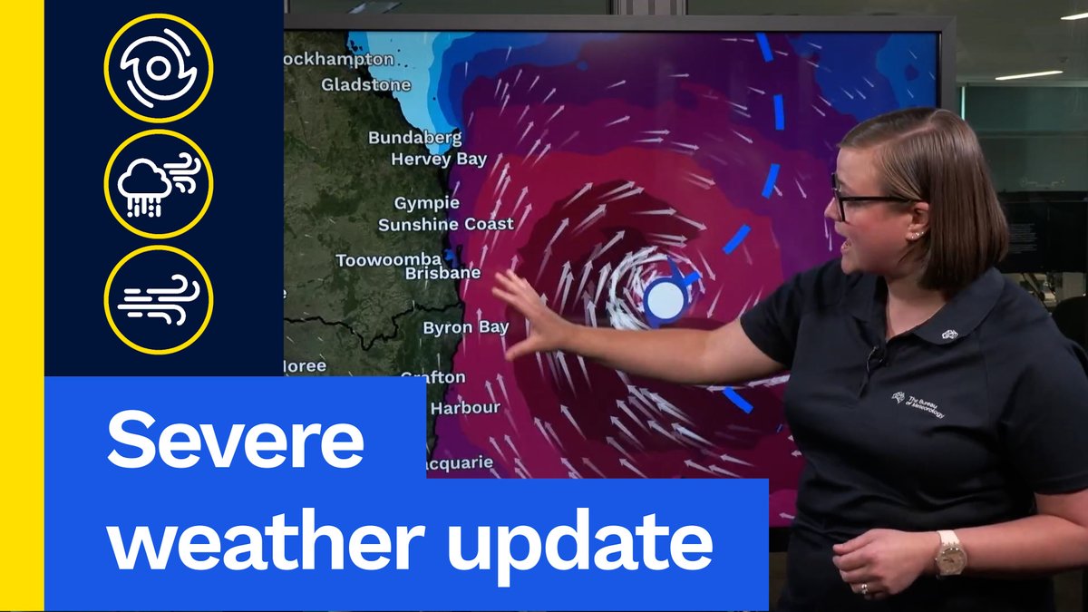 Severe Weather Update: Tropical Cyclone Alfred update, crossing likely for SE Qld Video current: 9:00am AEST 4 March 2025 Latest forecasts and warnings: or the BOM Weather app.