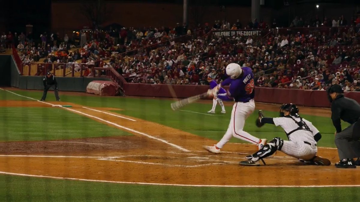🎥 Reliving the moments from the rivalry 🧹 #Clemson