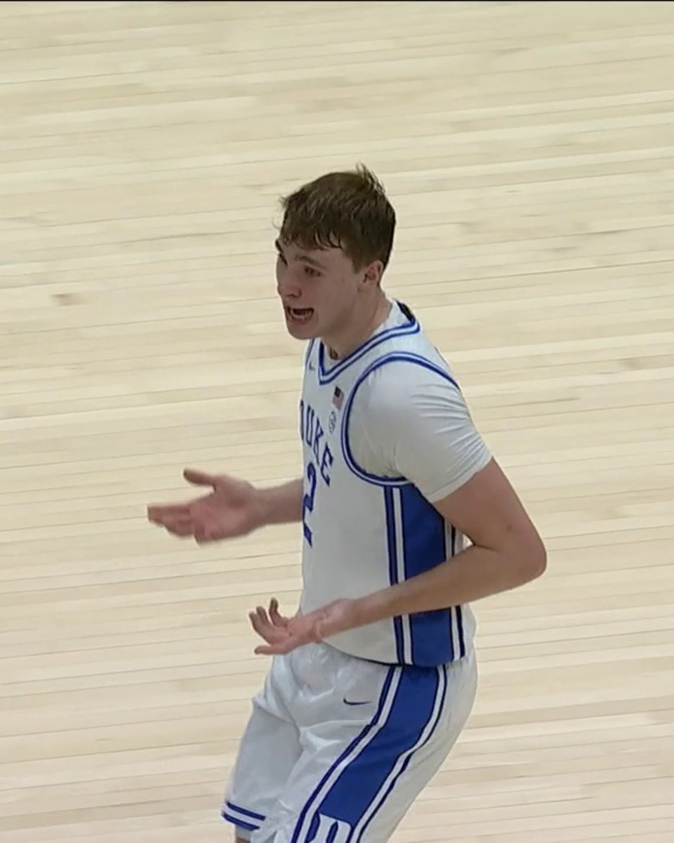 COOPER FLAGG HIT THE SHRUG 🤷‍♂️ Duke Men’s Basketball
