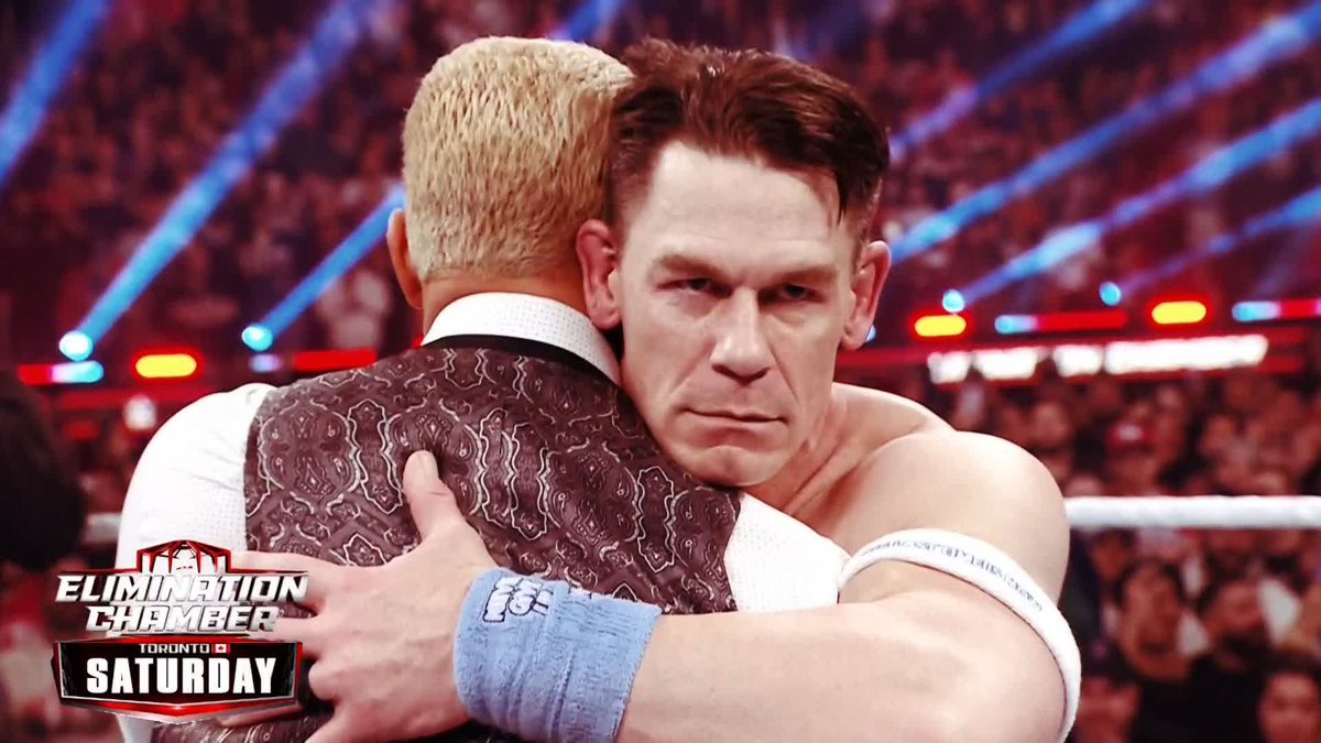 The entire world reacted to John Cena's shocking moment at once! #WWERaw