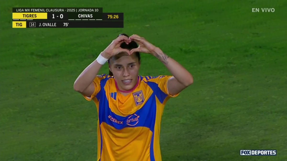 ¿Candidato al ‘Puskas’? 🤯🤯 Golazo de Lizbeth Ovalle con Tigres 🐯 en la Liga MX Femenil contra Chivas 🔥🔥 🎥 FOX Deportes