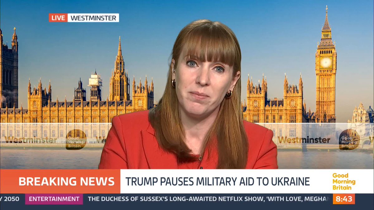 'Is it time to consider whether President Trump has a point?' Susanna Reid puts forward a point made by viewers that the UK needs to do what President Trump has done and put the money where it's really needed.