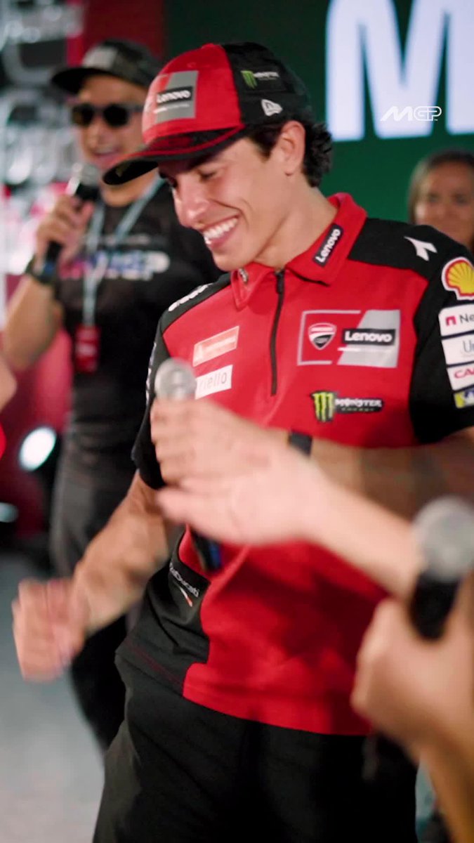 🕺 Marc Márquez dance moves are back! 🕺 #ThaiGP 🇹🇭
