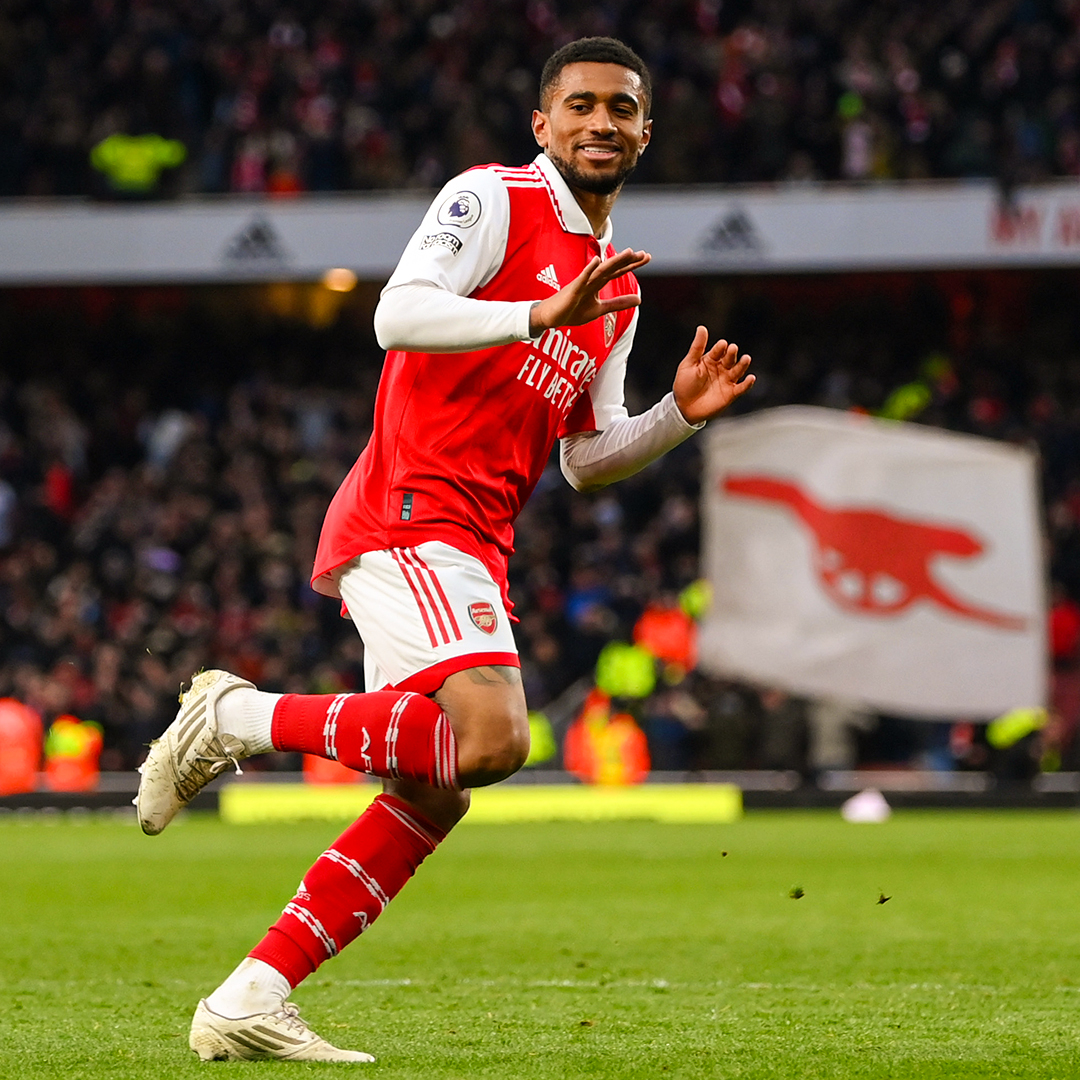 ⏪ On this day in 2023... Reiss Nelson completes an incredible comeback in the 97th minute 🤩