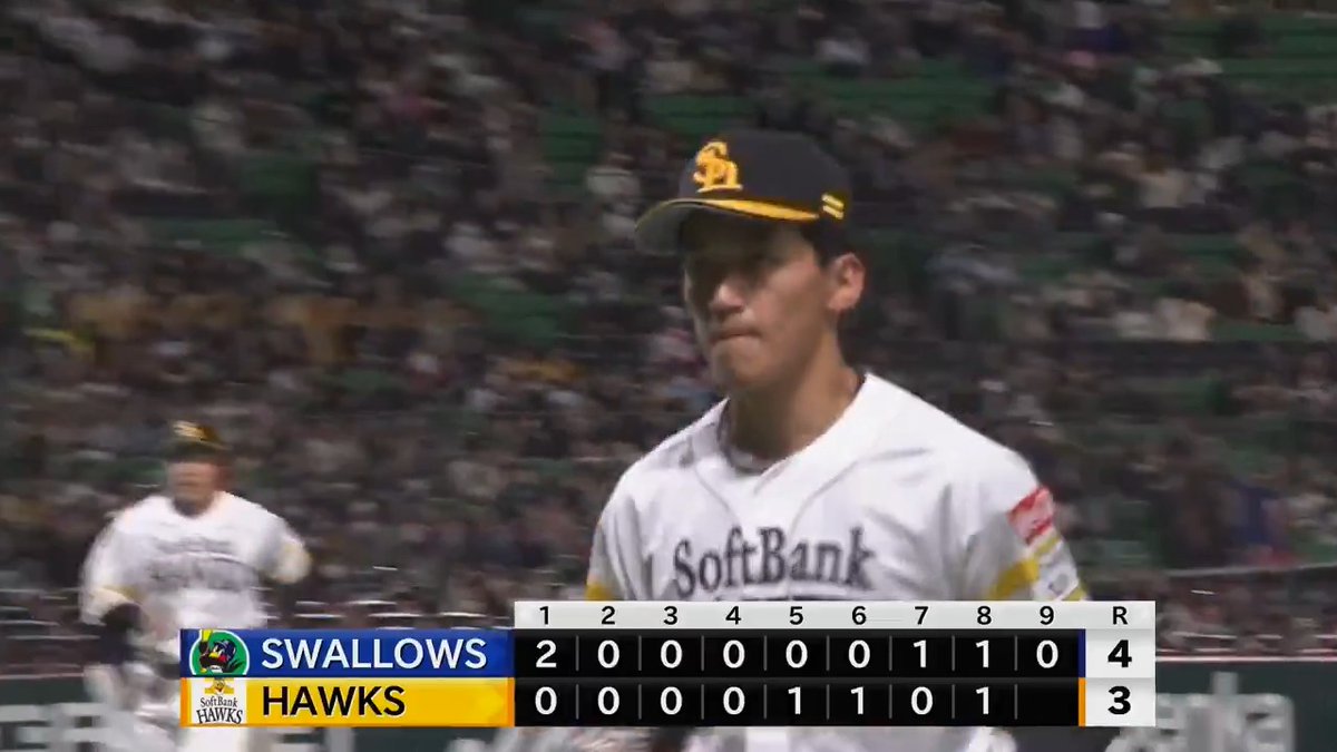 福岡ソフトバンク #前田悠伍 投手が9回表をわずか8球で抑える！ #sbhawks 👇ライブ配信はこちら