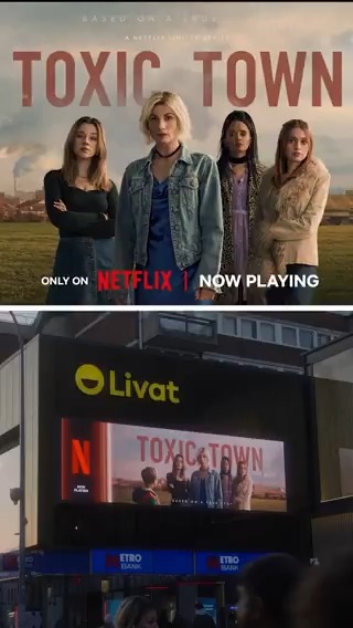 Today only, Toxic Town billboards are using real time data to show what air quality is like across the country. If the air quality is “good” you will see a full poster for the series. If the air quality is “poor”, we are sacrificing our billboards to be covered in a cloud of white smoke. Just because you can’t see it, doesn’t mean it’s not happening.