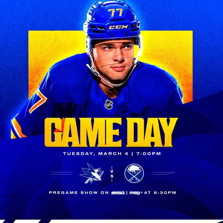 Game night in Buffalo ⚔️ 📺 → 🎟️ → #LetsGoBuffalo