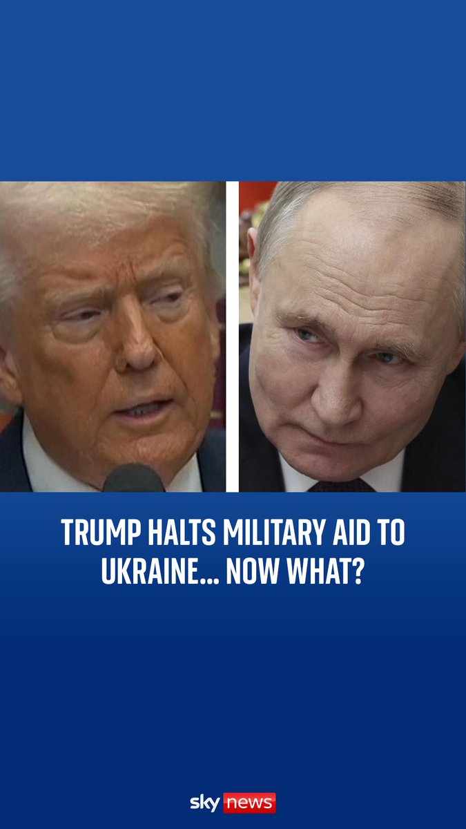 Donald Trump pauses military aid to Ukraine—what's next? With Putin potentially gaining the upper hand, all eyes are on Zelenskyy and Trump's minerals deal. Sky's Deborah Haynes explains.