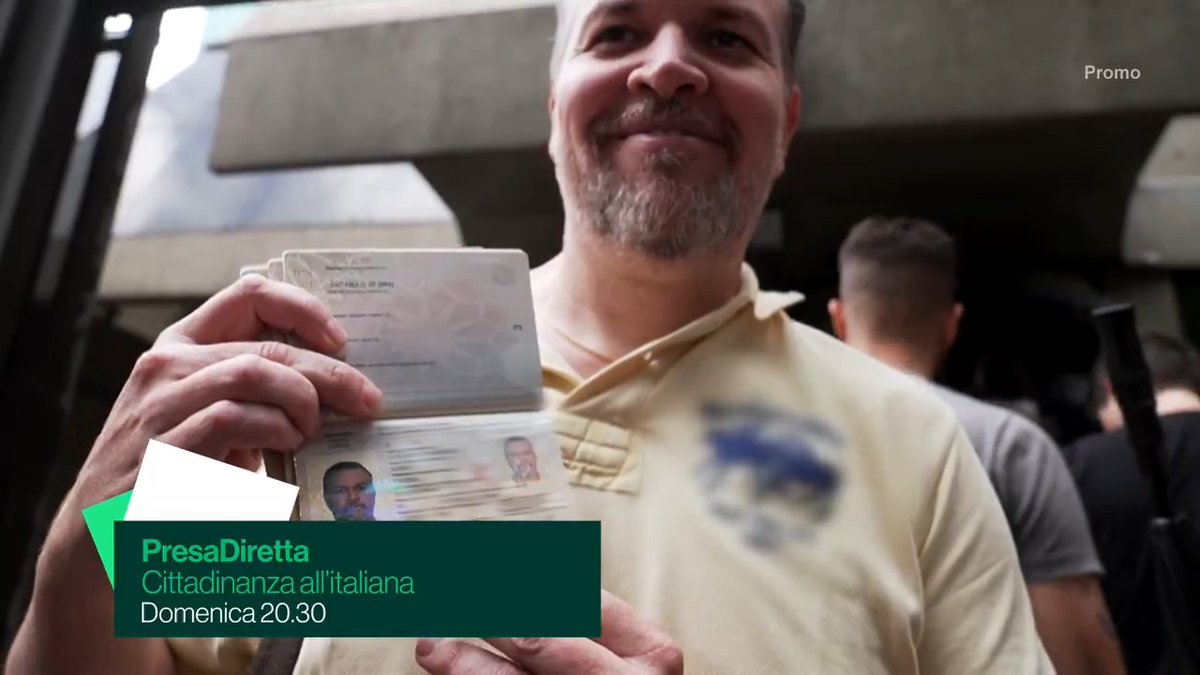 Nel mondo 60 milioni di persone possono diventare cittadini italiani per diritto di sangue, anche se non vivono da noi, mentre per gli stranieri che nascono e lavorano in Italia ottenere la #cittadinanza è un incubo. 📌 #PresaDiretta DOMENICA alle 20.30 su #Rai3 e #RaiPlay