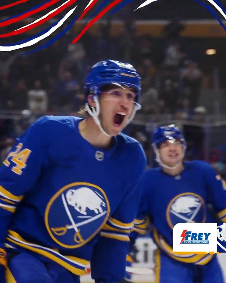 HEY-EY-EY-EY‼️ It's Buffalo Bills Night at KeyBank Center! #LetsGoBuffalo | Frey Electric