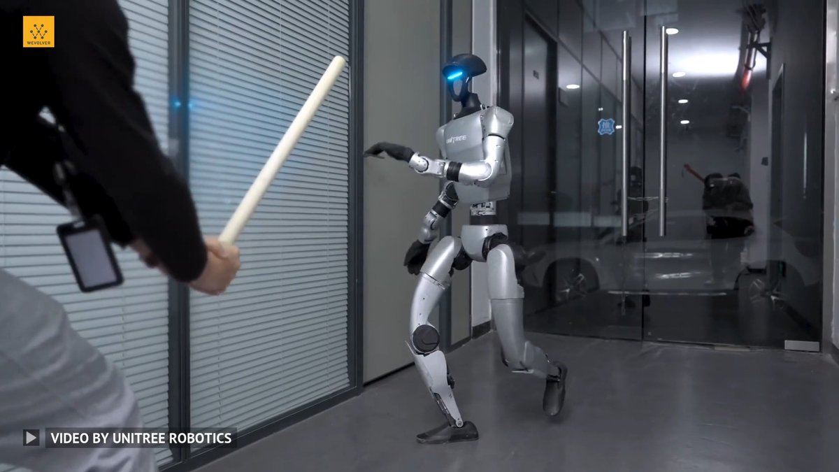 Unitree's G1 robot's Kung Fu's skills are impressive.