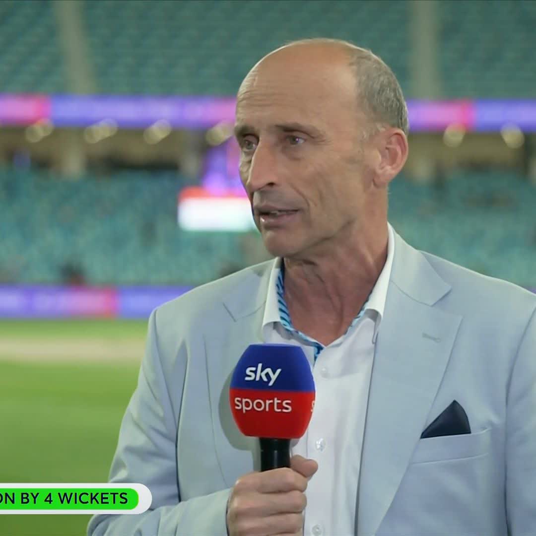 "They've got the best chaser in the history of the game in Virat Kohli" 🙌 Nasser Hussain takes a look at where the Champions Trophy semi-final was won and lost between India and Australia 👀