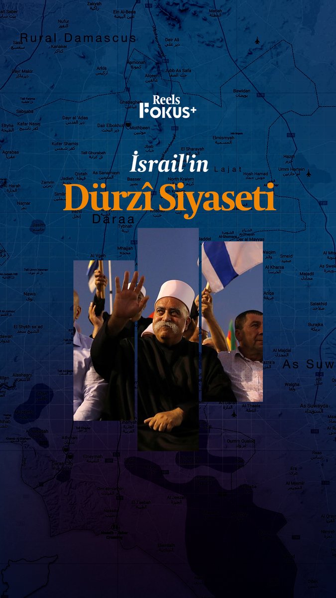 ➕ “Dürzilerin haklarını İsrail koruyacak!” ▪️ İsrail Başbakanı Netanyahu son zamanlarda Suriye'nin güneyindeki Dürzîlerin azınlık hakları konusunda son derecede endişeli. ▪️ Dürzî haklarını bahane eden Netanyahu, Suriye'nin güneyinde Suriye rejiminin askeri varlık göstermesini istemiyor.