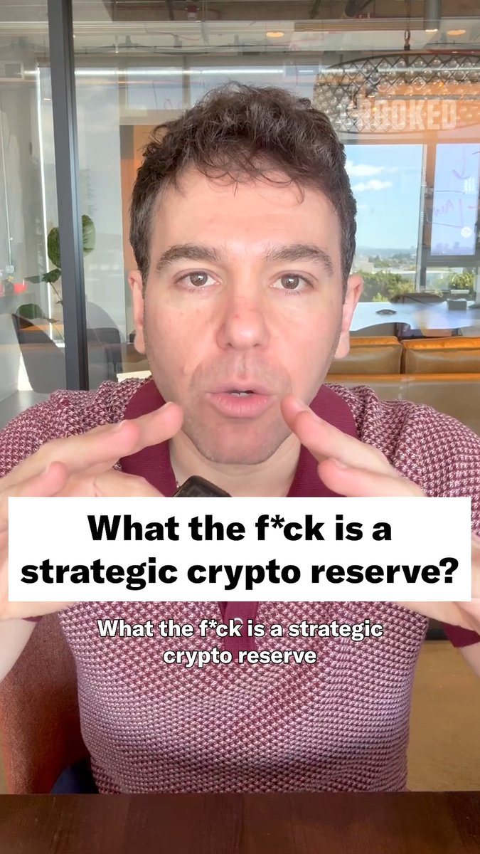 Trump's strategic crypto reserve is corruption, plain and simple.