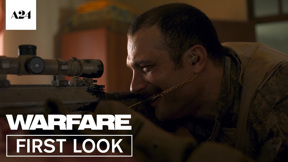 New look at Ray Mendoza and Alex Garland’s ‘WARFARE.’ Starring Charles Melton, Cosmo Jarvis, Will Poulter, Kit Connor, Joseph Quinn, Noah Centineo, D’Pharaoh Woon-A-Tai, Finn Bennett, Taylor John Smith, Michael Gandolfini, and Adain Bradley.