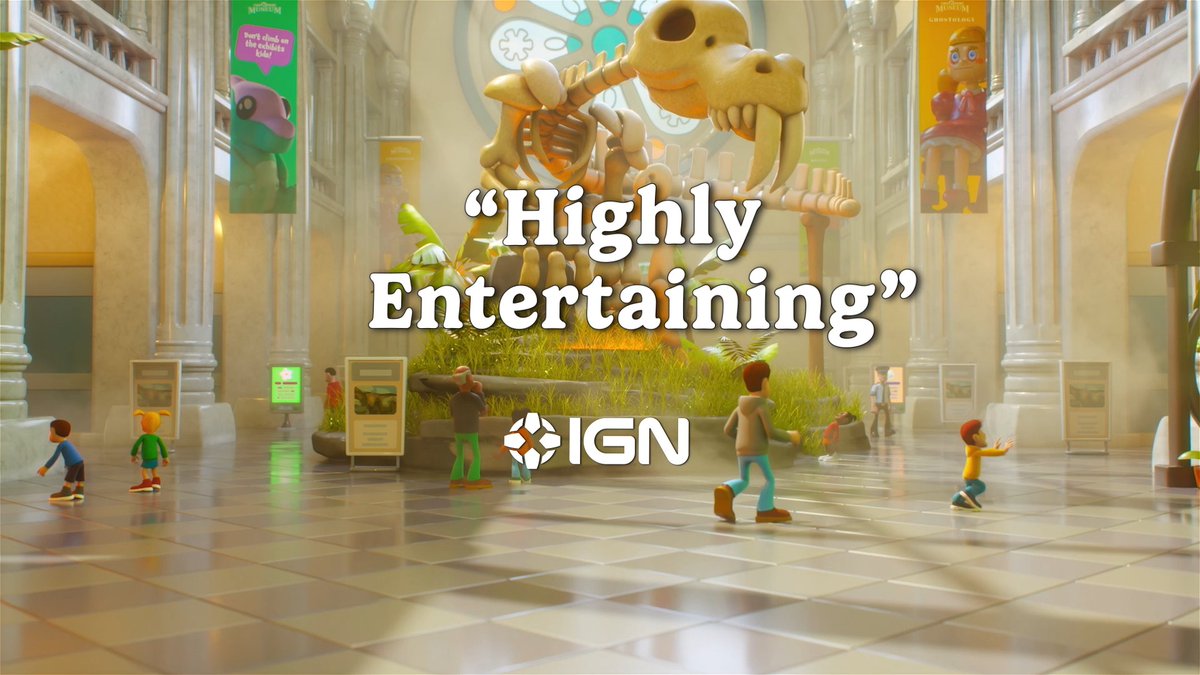 🏛️ The reviews are in… and they’re museum-worthy! 🏛️ Critics and players agree—Two Point Museum is a masterpiece! 🎉 From stunning exhibits to seriously satisfying management, history has never been this fun. Out today, play now! ➡ #TwoPointMuseum