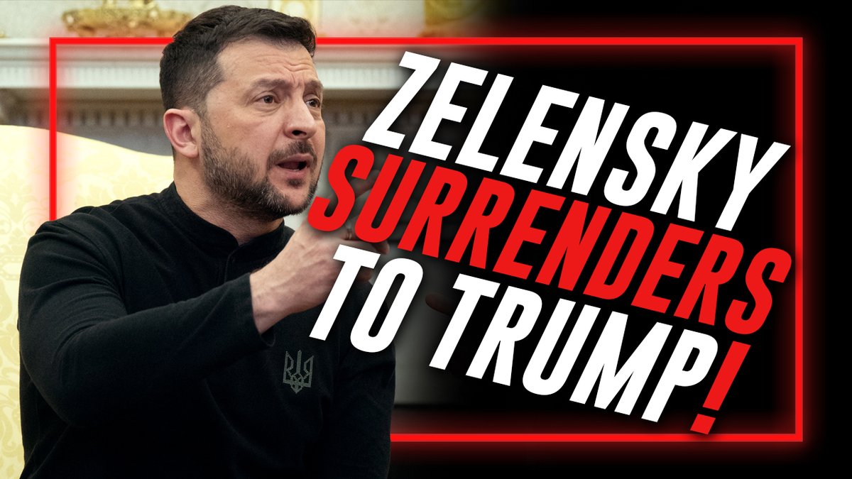 BREAKING: Zelensky Publicly Surrenders To Trump, Says He Will, “Work Under Trump’s Strong Leadership!” » WATCH/SHARE THE LIVE X STREAM HERE: