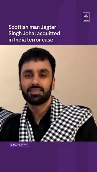 Scottish Sikh activist Jagtar Singh Johal, detained in India for seven years on terror charges, has been acquitted of all charges in one of nine cases against him. He was arrested in 2017 after his wedding and accused of being a member of a terror group.