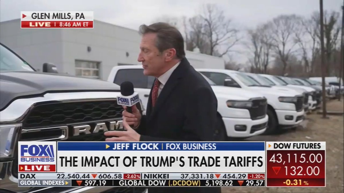Fox: This Dodge Ram truck was $80,000. It instantly just became $100,000 under Trump’s tariff tax hike