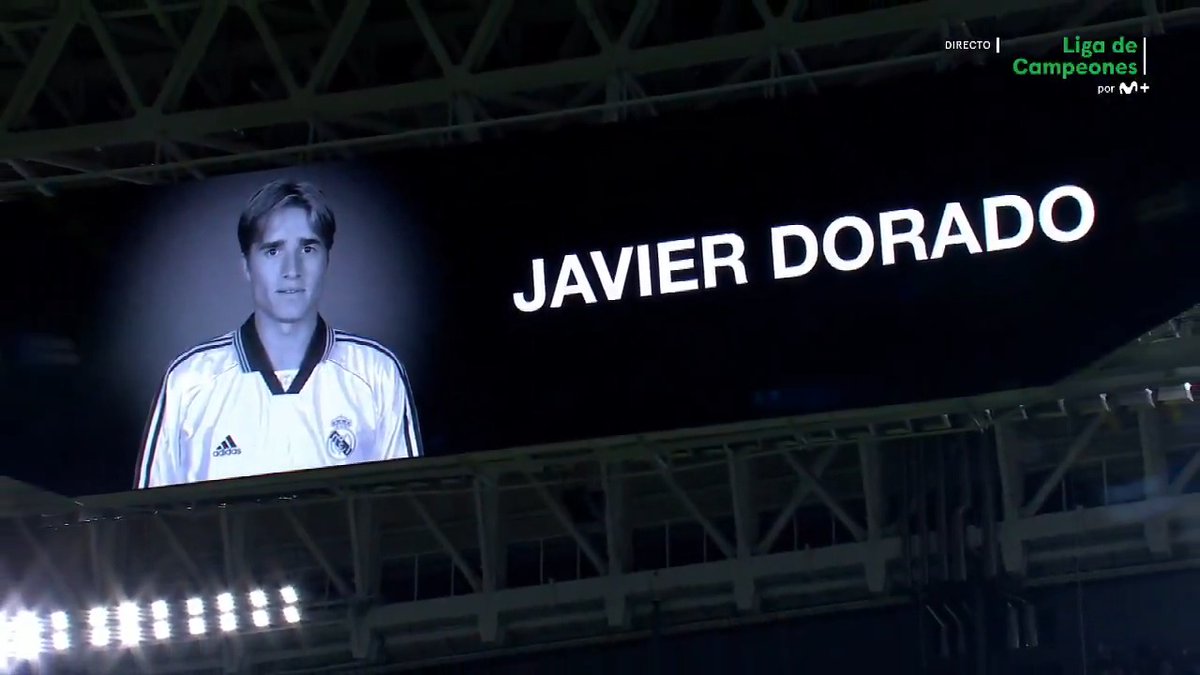 Minuto de silencio en memoria de Javier Dorado. 🖤 #LaCasaDelFútbol