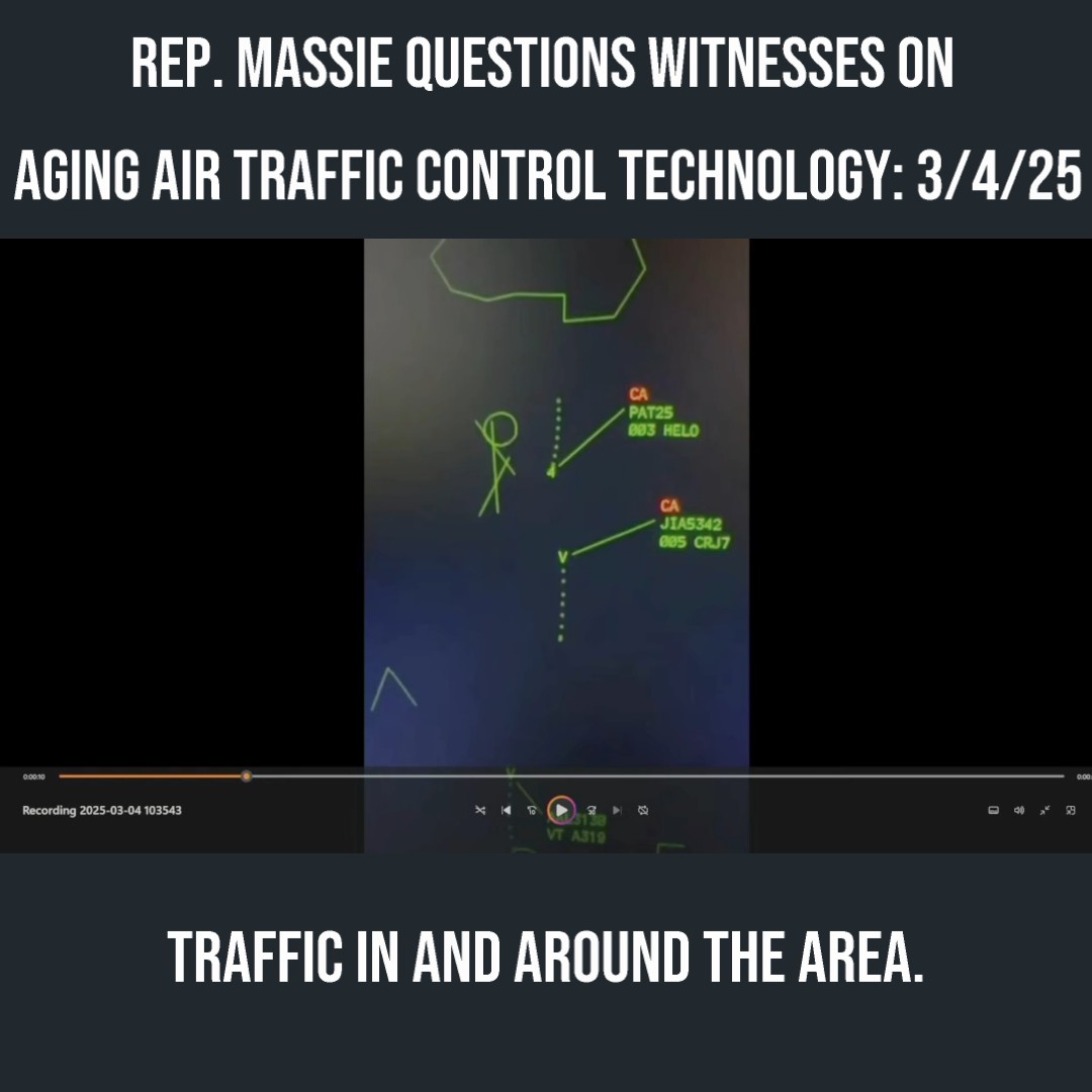 How can an air traffic display that looks like the 1979 arcade game Asteroids possibly be state of the art? The system used to monitor air traffic near airports is over 25 years old! Today, @transportgop held a hearing examining our outdated air traffic control infrastructure.