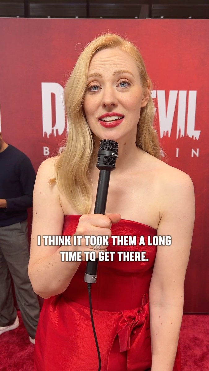 Deborah Ann Woll shares what makes Matt, Karen, and Foggy's friendship so special as the trio reunites in #DaredevilBornAgain.