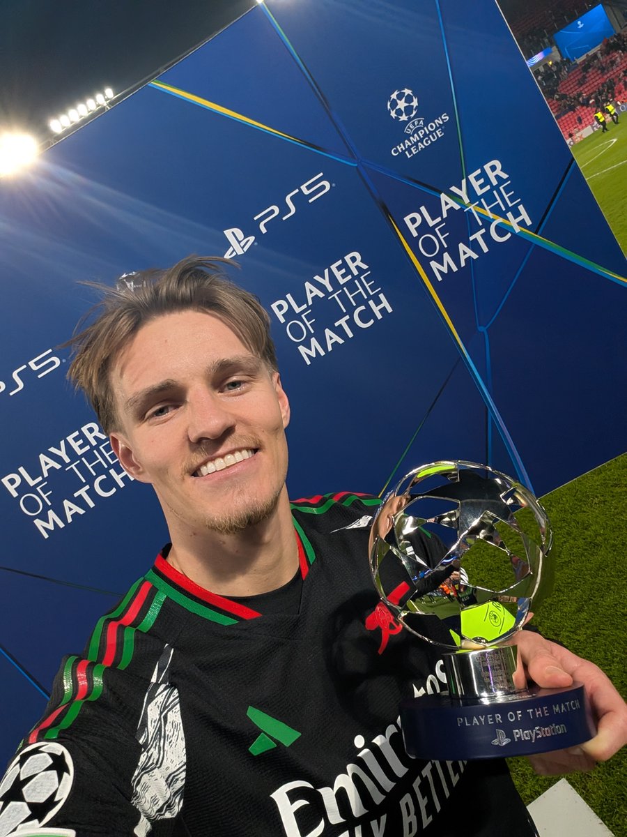 Simply sensational. A fully-deserved Player of the Match display from our skipper 🫡 🤝 UEFA Champions League