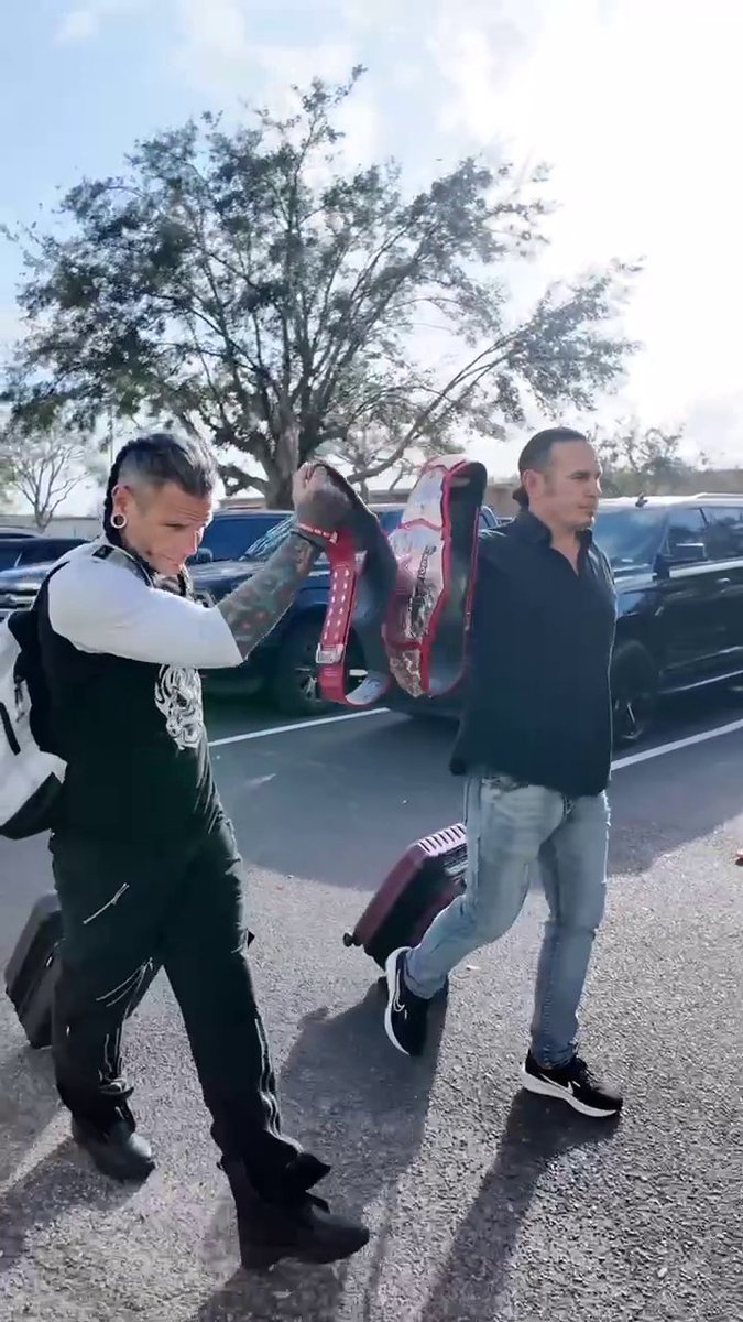 THEY'RE HERE! TNA Wrestling World Tag Team Champions #BrotherNero DELETED and MATT HARDY are ready for #WWENXT! 📺 8ET/7CT on The CW