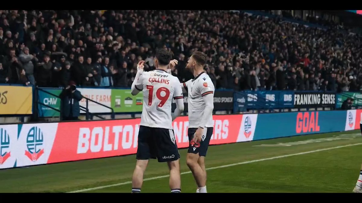 3⃣rd goal wrapping up the 3⃣ points! Chef's kiss 🤌 #bwfc