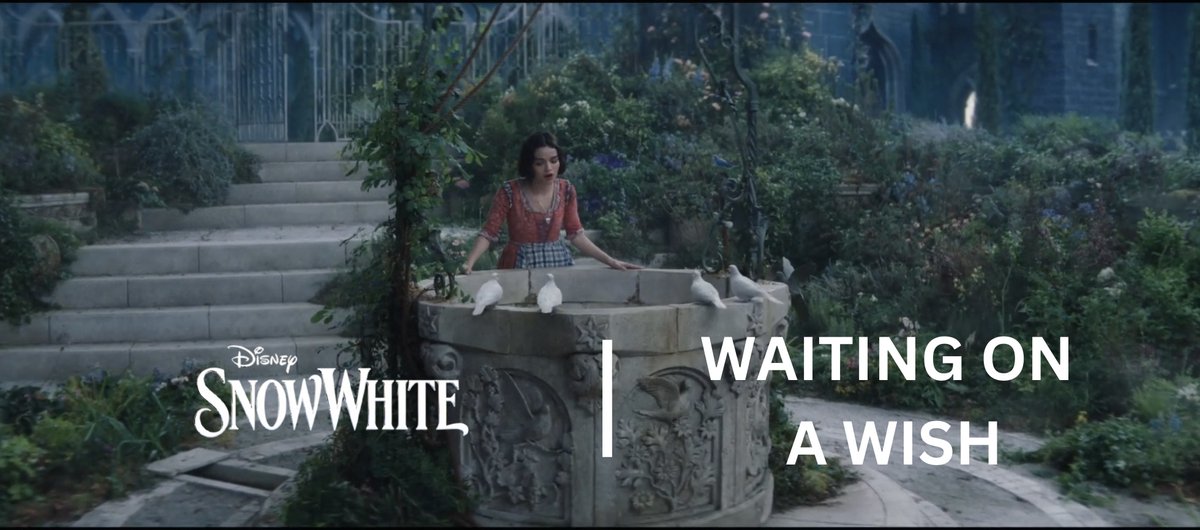 🚨🚨✨🍎 | The full version of ‘Waiting On A Wish’ from’Disney’s Snow White’ performed by the incredible Rachel Zegler has been released! The full music video contains many new scenes from the film! Experience the magic only in theaters March 21