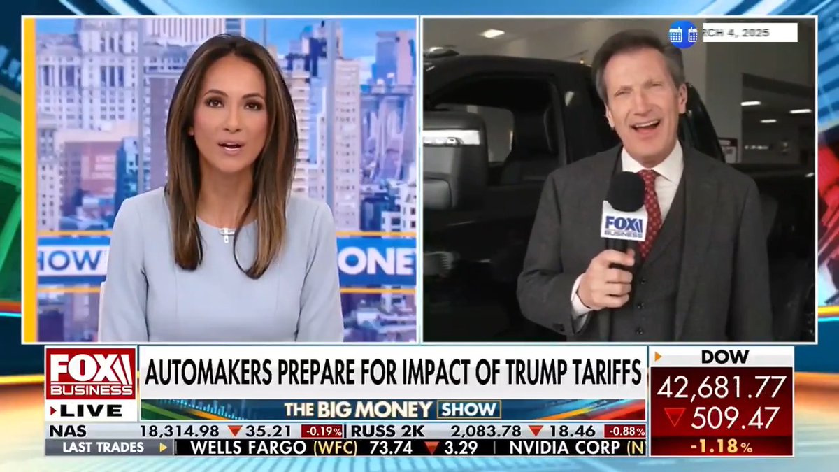 Hear it from Fox Business: Trump’s tariffs are spiking car prices and hurting businesses. Senate Democrats are fighting for you.
